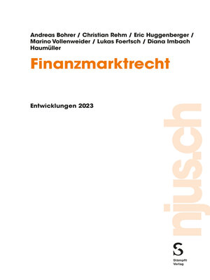 cover image of Finanzmarktrecht